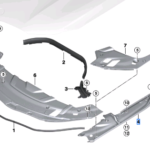 BMW 7 SERIES G11 G12 SEALING SIDE PANEL LEFT 51767347399