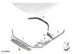 BMW 4 SERIES G22 G22 LCI G23 G23 LCI G26 G26 LCI SEALING FRONT 51767486827