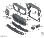 BMW X5 SERIES G05 AIR FLAP TOP 51745A1A312