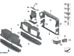 BMW X3 SERIES G01 AIR VENT FLAP BOTTOM 51745A1ACE2