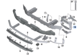 BMW 5 SERIES G60 CRASH REINFORCEMENT LEFT 51115A1DFF1-C