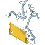 AUDI A3 CHARGE AIR COOLER 5Q0145803AD