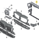 BMW 3 SERIES G01 AIR DUCT TOP 51747399996