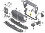 BMW X6 SERIES GO6 AIR DUCT 51747421678