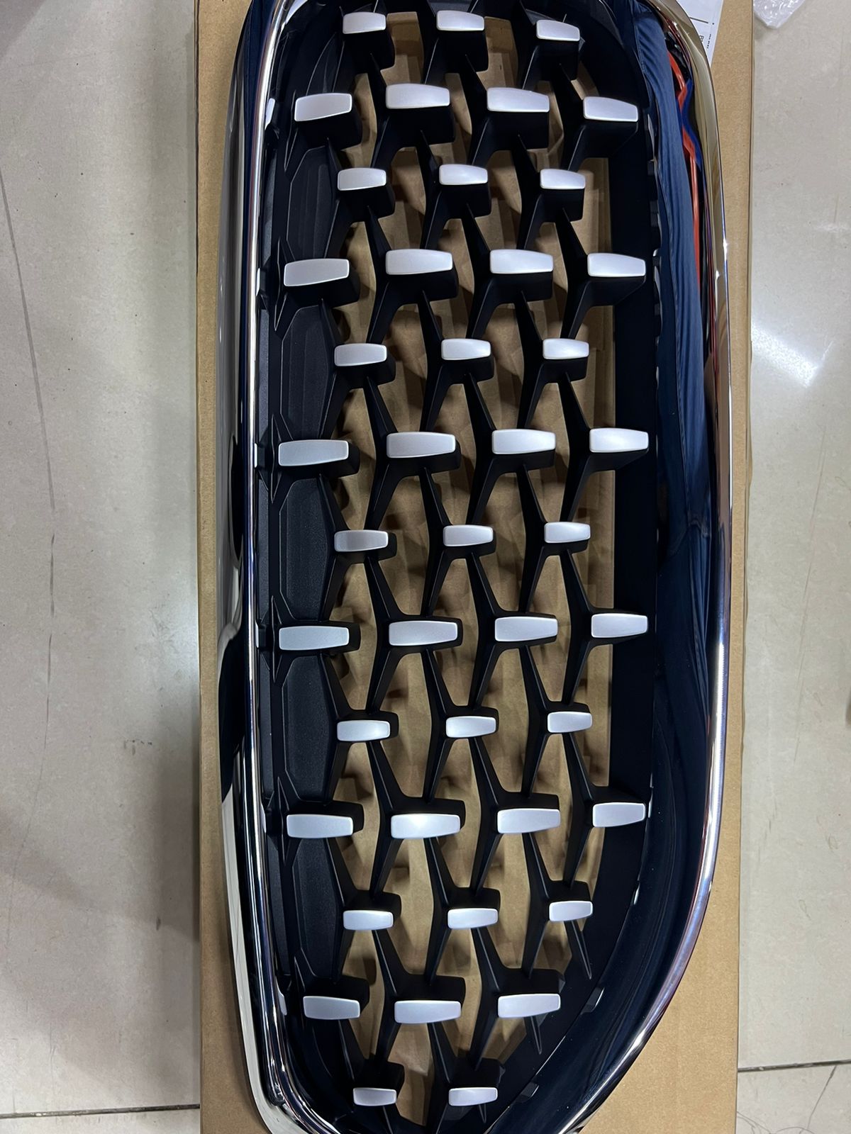 Bmw Front Right Bumper Grille 51117489710 Bmw Front Right Bumper Grille 51117489710