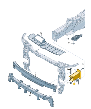 AUDI Q5 BRACKET RIGHT 80A807134-T
