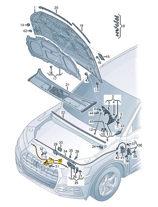 AUDI Q5 RELEASE ELEMENT 80A823529D-T