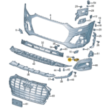 AUDI Q5 SUPPORT ULTRA SOUND SENSOR RIGHT 80A919268F-D
