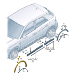 AUDI Q3 WHEEL COVER RIGHT FRONT 83A853718A