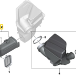 BMW 3 SERIES G20 INTAKE DUCT 13718635103