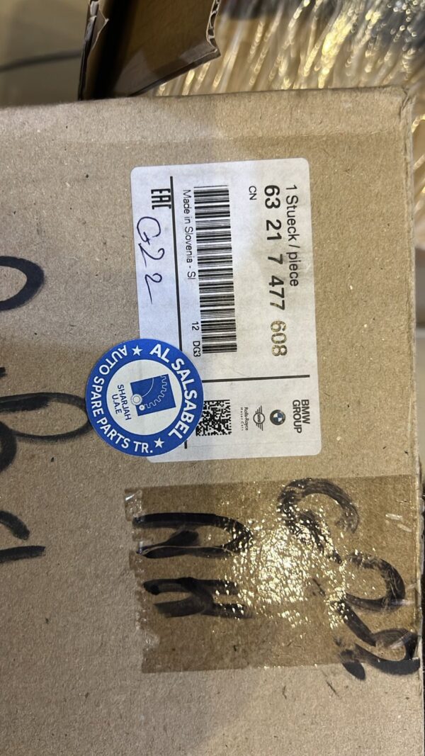 Bmw Rear Light Taillight Right Inside 63217477608