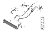 BMW X5 SERIES G05 OIL COOLER 17218697884