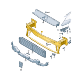 AUDI A3 BUMPER CARRIER 8YG807109-T