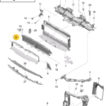 PORSCHE AIR GUIDE 95B121710-C