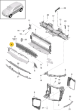 PORSCHE AIR GUIDE 95B121710-C