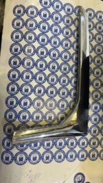 BMW 7 SERIES G11 LCI G12 LCI FENDER PANEL CHROME RIGHT 51747478838