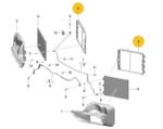 PORSCHE BOXTER SEALING FRAME 9P1820860-T