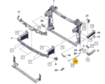 PORSCHE CAYENNE BRACE LEFT 9Y0805527C-T