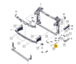 PORSCHE CAYENNE BRACE RIGHT 9Y0805528C-T