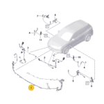 PORSCHE CAYENNE WIRE SET BUMPER FRONT 9Y0971095CJ-T