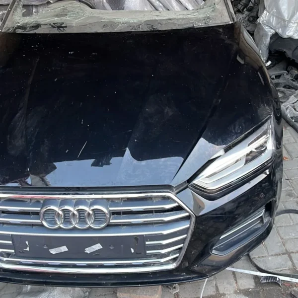 AUDI A5 FRONT COMPLETE BUMPER HOOD FENDERS HEADLIGHTS 8W6823029