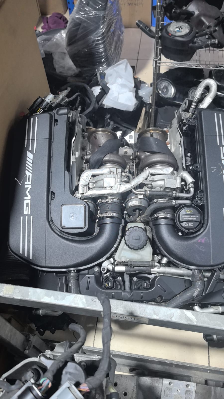 Mercedes Benz C63 Engine Complete Tease Car 1770105703 177980 Mercedes Benz C63 Engine Complete Tease Car 1770105703 177980