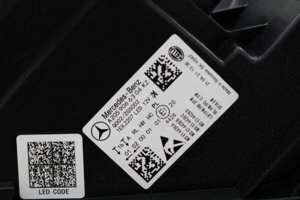 2059067706 Headlight W205 C Class Left Side Usa