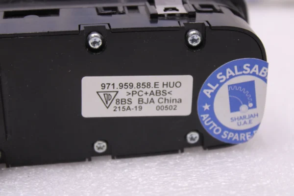 Porsche Front Left Electric Power Window Mater Switch Window Switch Unit 971959858E