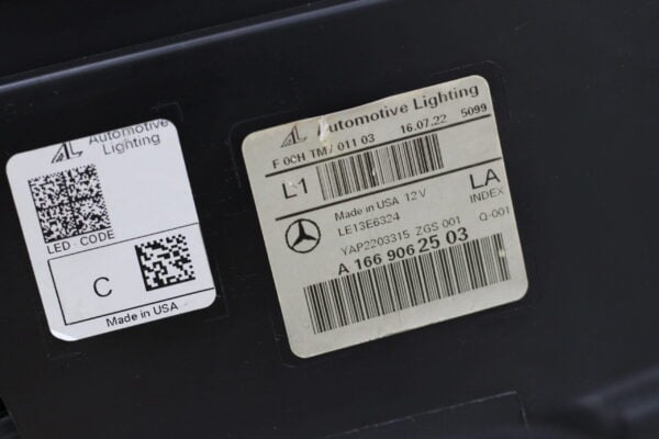 1668201159 Headlight Gle Ml W292 W166 Left Side Usa