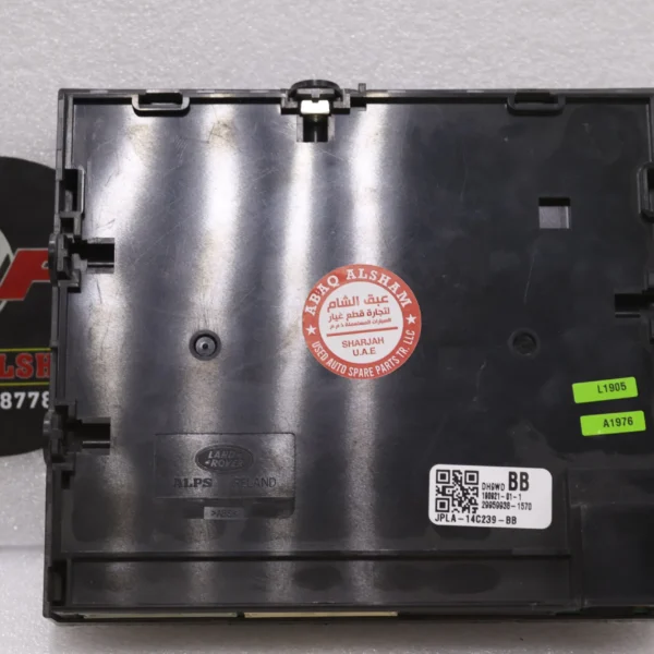 Range Rover AC Air Conditioning Heater Control JPLA14C239BB