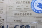 VOLKSWAGEN SEAL RING 049133696B