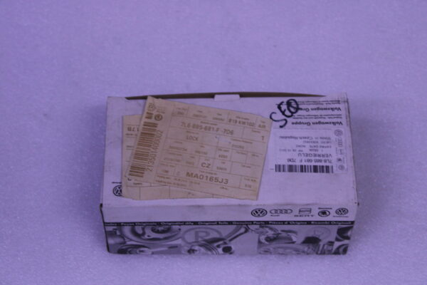 Volkswagen Backrest Lock Teak Brown Left 7L6885681F 7D6