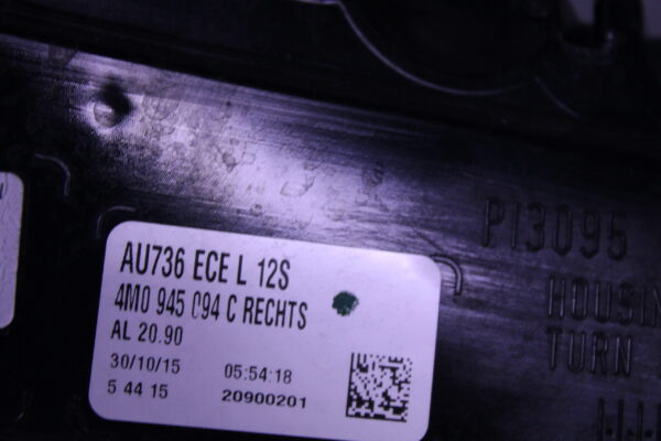 Audi Q7 Led Tail Ligh Right 4M0945094C