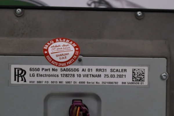 Scrren Rolls Royce Cullinan 5A065D6