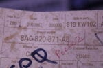 VOLKSWAGEN PROTEIVE CAP 8A0820871AB