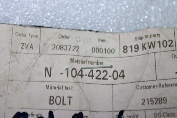 Volkswagen Bolt N10442204