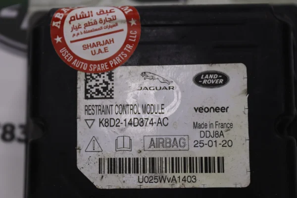 Range Rover Evoque Airbag Control Module K8D214D374Ac