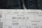 VOLKSWAGEN COVER 0BH325201B