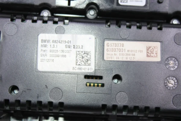Bmw 6 F06 F13 Climate Control Unit 6824219