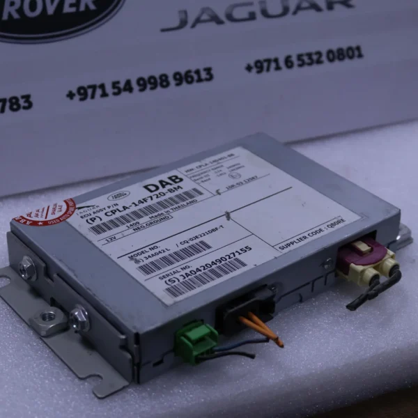 JAGUAR XF DAB CONTROL MODULE UNIT CPLA14F720BM