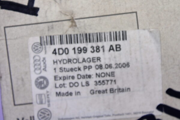 Audi Hydro Mounting 4D0199381Ab