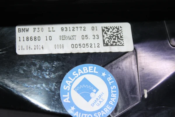 Bmw M3 Heads Up Display Unit Assembly 9312772