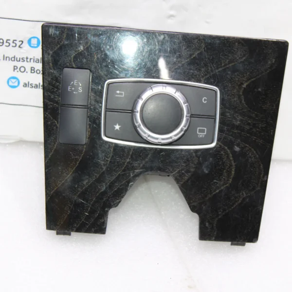 Mercedes BENZ E Console Head Unit Controller Knob Multi Switch Trim 2126806793