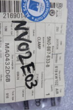 VOLKSWAGEN CLIP 5N0867633B