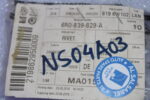 VOLKSWAGEN SPREADER RIVET 6R0839829A