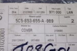 VOLKSWAGEN COVER SATIN BLACK 5C5853655A 9B9