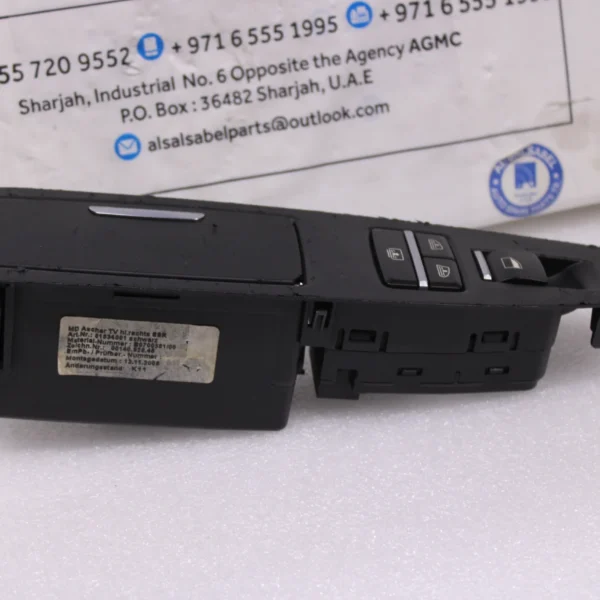 BMW 7 F01 F02 REAR RIGHT DOOR WINDOW SWITCH ASHTRAY 9153398 9195269