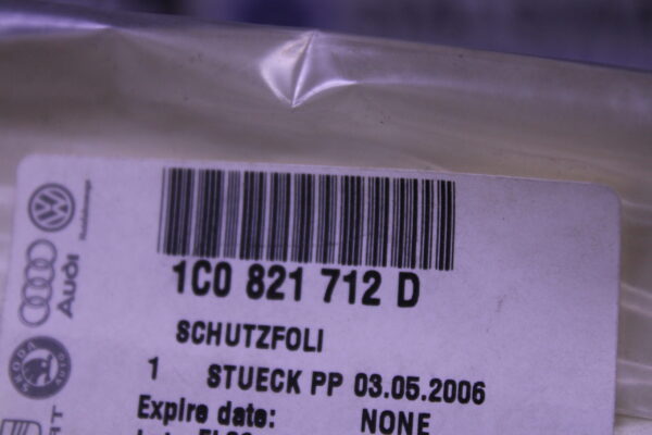 Volkswagen Stone Guard Film 1C0821712D