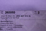 AUDI BONDED RUBBER BUSH 4H0407515B