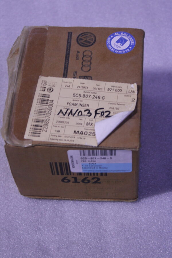 Volkswagen Foam Filler Piece 5C5807248G